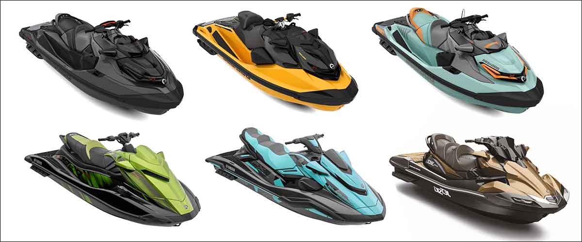 The Best Supercharged Jet Skis vs. SeaDoos vs. WaveRunners [Chart